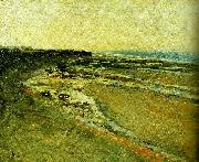 Carl Fredrik Hill strand vid luc-sur-mer china oil painting artist